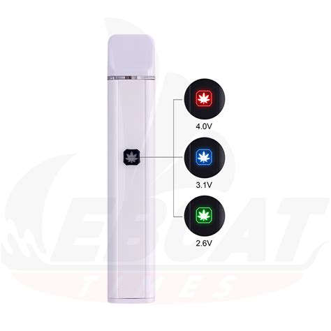 Low Voltage Button Preheat Vaporizer Disposable 1gram Empty Vape From