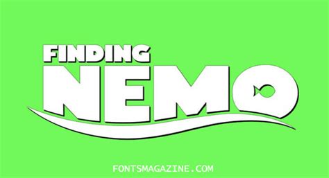 Finding Nemo Font Download | The Fonts Magazine