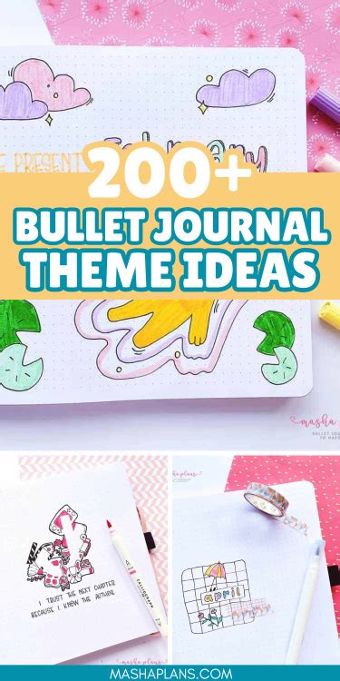 The Ultimate List Of Bullet Journal Theme Ideas Artofit