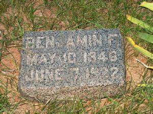 Benjamin Franklin Clark Find A Grave Memorial