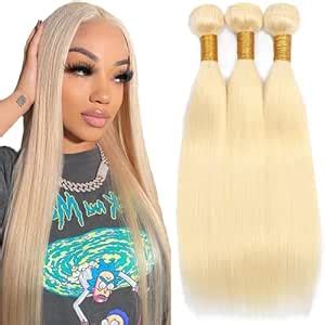 Amazon Honey Blonde Bundles 613 Bundles Human Hair Straight