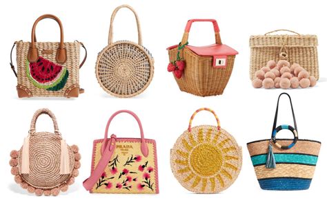 Summer Handbag Trends Straw Bags Bay Area Fashionista