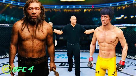 Ps Bruce Lee Vs Very Big Neanderthal Ea Sport Ufc Youtube