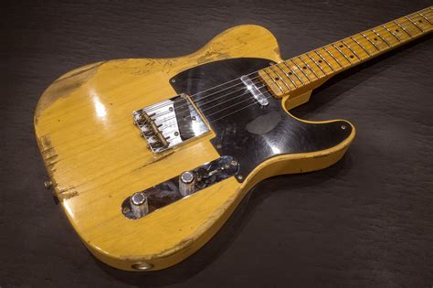 Fender Custom Shop Heavy Relic Telecaster In Butterscotch Blonde