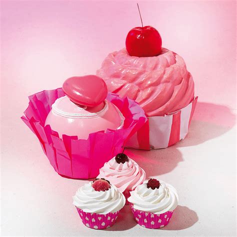 Cherry Cupcake Food Dummy 20 Cm DecoWoerner