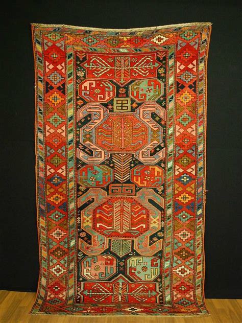 Antik Kasak kazak ca: 240x123cm antique rug SAMMLERSTÜCK KAUKASIEN ...