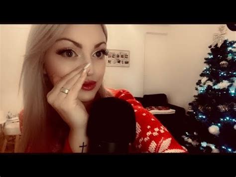 Asmr Fran Ais Pr Sentation De Mes Cadeaux De No L Youtube