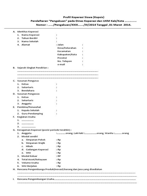 Detail Contoh Buku Administrasi Koperasi Sekolah Koleksi Nomer 34