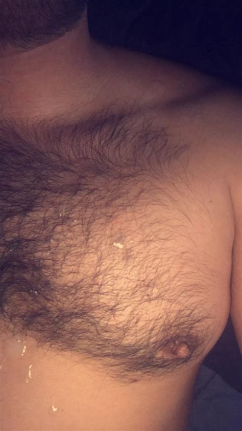 Hope You Dont Mind A Hairy Chest With Cum Before You Lay Your Face On