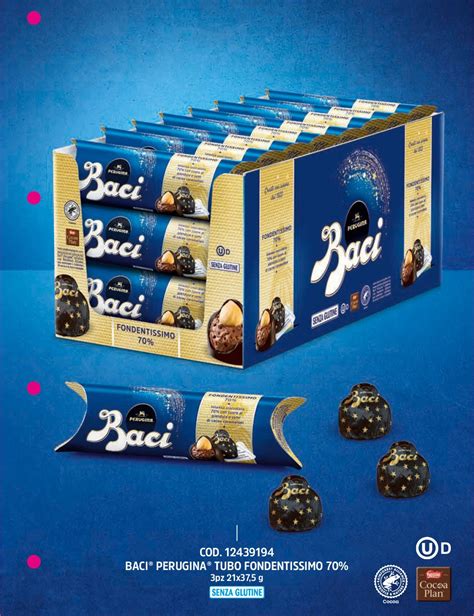 Baci Perugina Tubo Fondentissimo 70 21 X 37 5 G Perugina