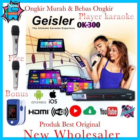 Jual Karaoke Player Geisler Ok300 Youtube Wifi Online Ok 300 Garansi