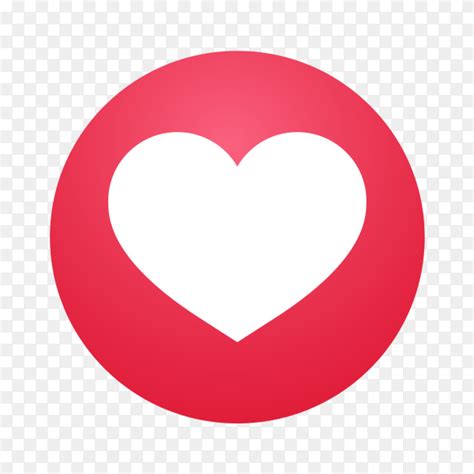 Emoji Social Media Reaction Heart Icon Vector Png Similar Png