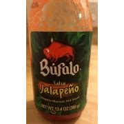 Bufalo Mexican Hot Sauce Salsa Jalapeno Calories Nutrition Analysis More Fooducate