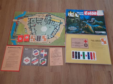 Escape From Colditz Board Game Parker Complete Vgc Ebay