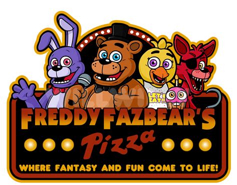 Fnaf Fazbears Pizza Svg Png Digital Files