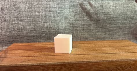 20X20X20mm cube: the 3D Printer accuracy test . by LamborghiniLLama86 ...