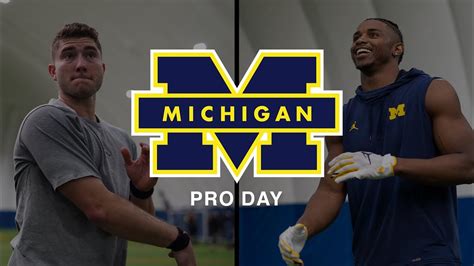 Michigan Football Pro Day Youtube