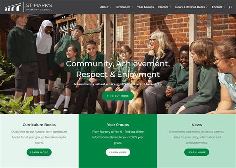 St Mark's Primary School - a pro bono website by Feelingpeaky