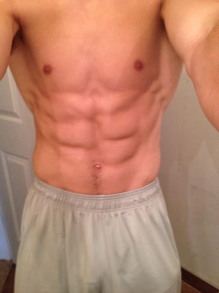 Six Pack Abs Selfie