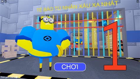 Roblox Game Android Minion Barry S Prison Run Obby Part 1 YouTube