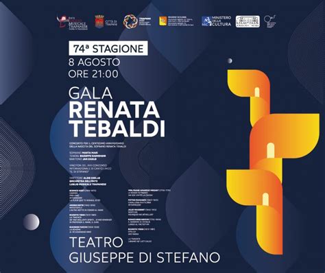 Luglio Musicale Trapanese Un Gala Lirico Dedicato A Renata Tebaldi