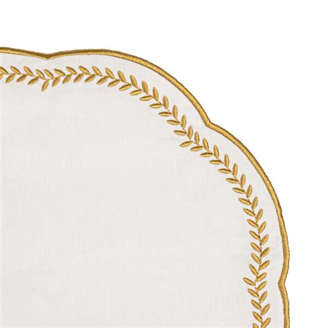 Artemis Botanica Placemat Gold Artelia