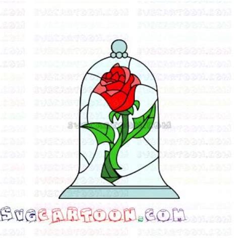 Rose Beauty And The Beast Svg Dxf Eps Pdf Png