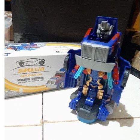 Jual MAINAN MOBIL ROBOT TRANSFORMER OPTIMUS PRIME Shopee Indonesia