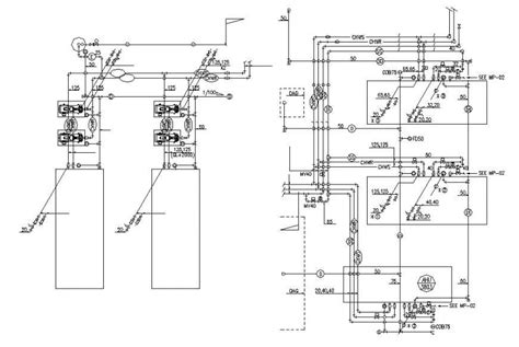 Electrical Installation And Riser Diagram Drawing Details Of Air