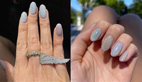 Novità nail art estate le unghie nude di Miriam Leone e le sparkling Nail art Manicure