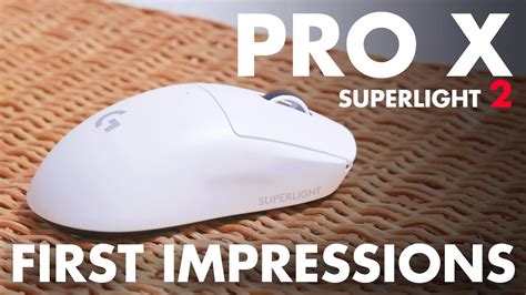 New Pro X Superlight Logitech G Review Gamer Analysis Youtube