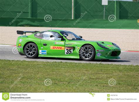 Ginetta G50 CUP GT4 RACE CAR Editorial Stock Photo Image Of