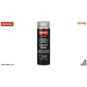 NOVOL SPRAY CAVITY WAX 500ml Środek do Konserwacji Profili Zamkniętych ...