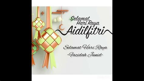 Selamat Hari Raya Fazidah Junid Cover Youtube