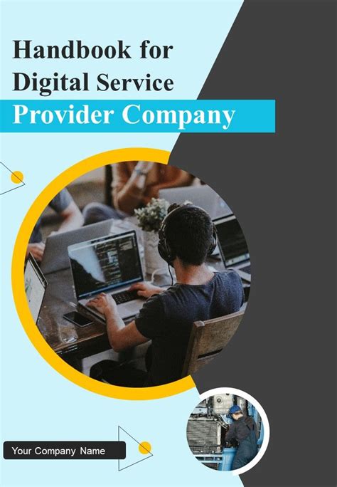 Handbook For Digital Service Provider Company Hb V Ppt Example