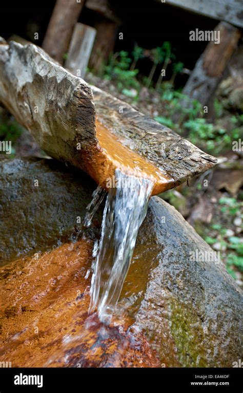 source of mineral water Stock Photo - Alamy