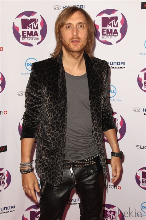 David Guetta En Los Mtv Europe Music Awards 2011 Alfombra Roja De Los