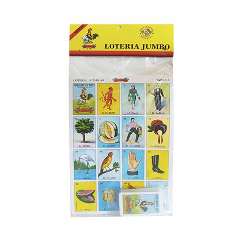 Loteria Jumbo Tablas Don Clemente Copavisa