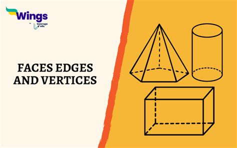 vertices faces  edges