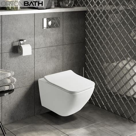 Ortonbath Bathroom Sanitary Ware Wall Mounted Concealed Cistern