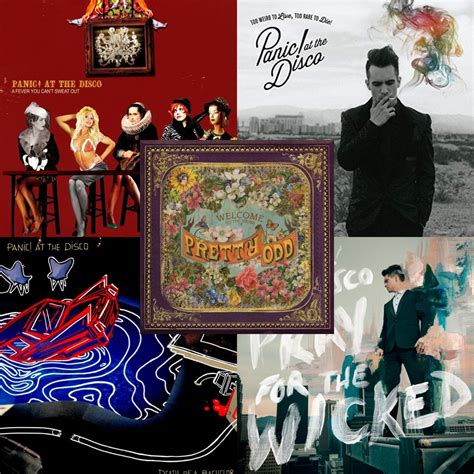 Panic At The Disco Album Covers