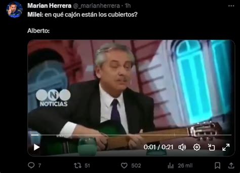 Los Mejores Memes Por La Reunión De Javier Milei Y De Alberto Fernández