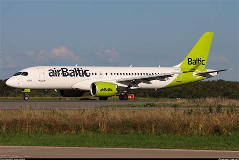 YL ABC Air Baltic Airbus A220 300 BD 500 1A11 Photo By Nicola Von