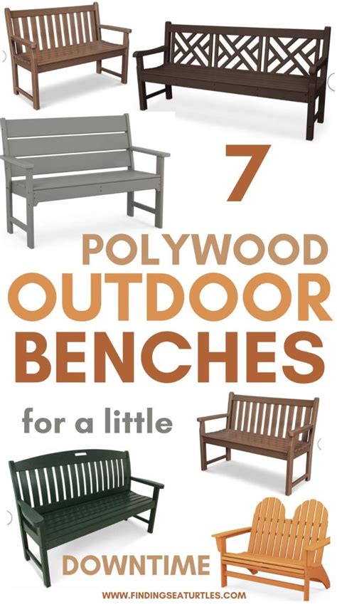 7 Polywood Outdoor Benches You’ll Love