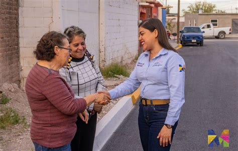 Familias De La Calle Carlos Lineo En Meoqui Ya Disfrutan Su Calle