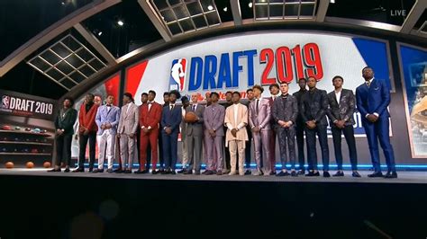 2019 Nba Draft Player Introductions June 20 Youtube