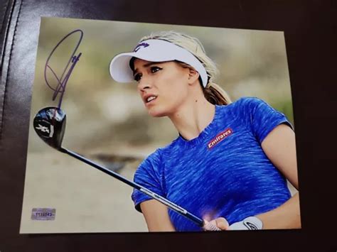 HOT SEXY GOLF Model PAIGE SPIRANAC Signed Auto Autographed X Photo COA Maxim EUR