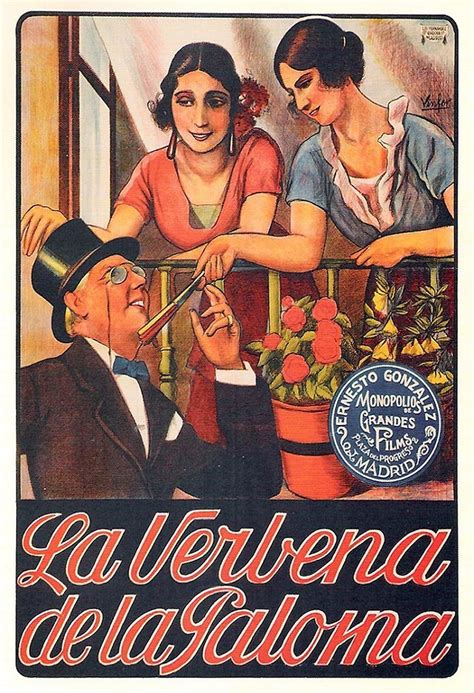 La verbena de la paloma película 1921 Tráiler resumen reparto y