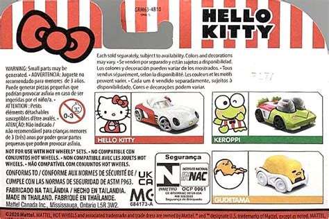 サンリオのキャラクターカーがついに実体化HWアニメキャラクターカーにて GXR38 986S Hot Wheels 情報まとめ ホットウィール にわかマニア