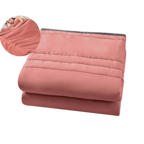 WNFJR Cooling Blanket For Hot Sleepers Night Sweats Relief Summer Cooler Quilt With Double